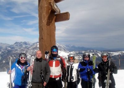 Mammoth group ski trips by bus from Los Angeles with Culver City Ski CLub